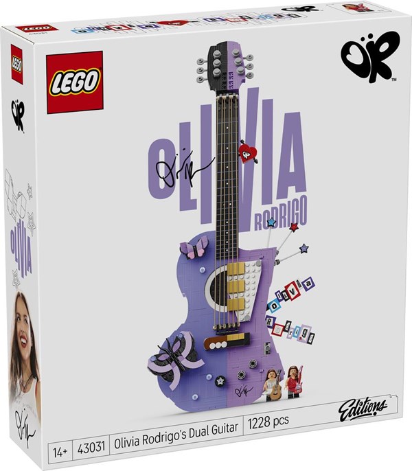 Olivia Rodrigos dobbeltguitar