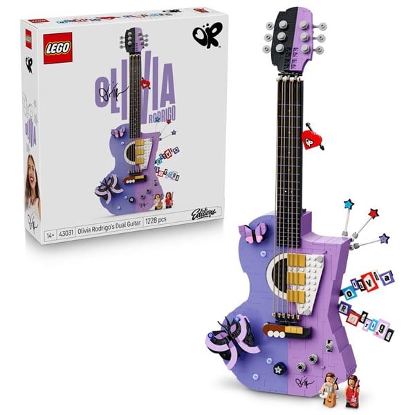 Olivia Rodrigos dobbeltguitar