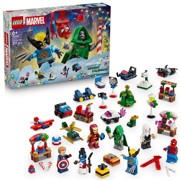 LEGO Super Heroes Julekalender 2026