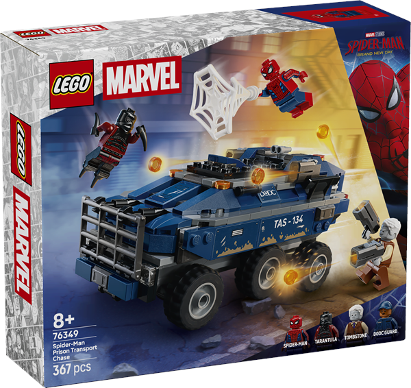 Spider-Mans fængselstransport-jagt