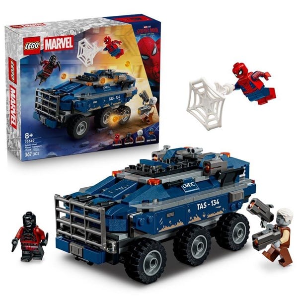 Spider-Mans fængselstransport-jagt