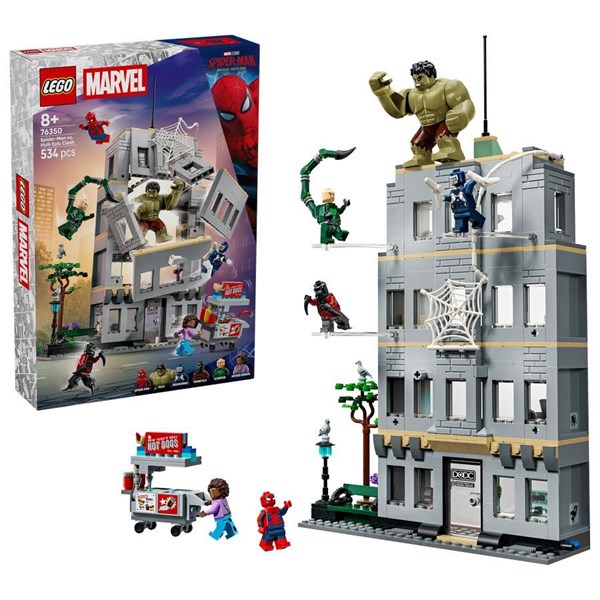 Spider-Man mod Hulk - episk opgør
