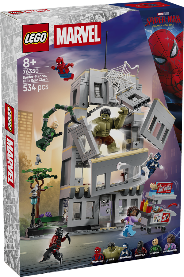 Spider-Man mod Hulk - episk opgør