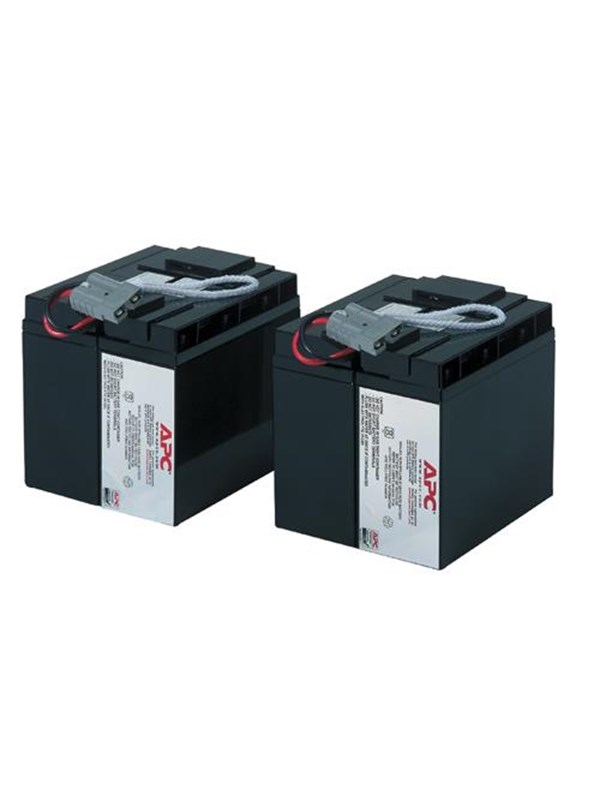 APC Replacement Battery Cartridge #55 - UPS-batteri - Blysyre - 2 celler - sort - for P/N: SMT2200C, SMT2200I-AR, SMT2200IC, SMT3000C, SMT3000I-AR, SMT3000IC, SUA3000I-IN