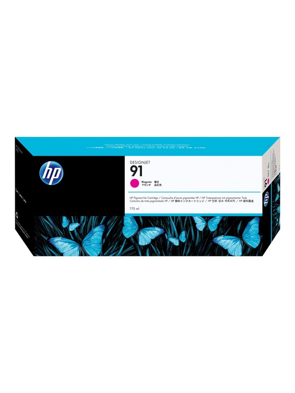 HP HP 91 Blækpatron Magenta C9468A Modsvarer: N/A