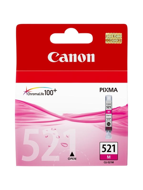 Canon CLI 521M Magenta Blækbeholder 2935B001