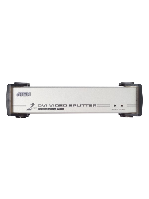 ATEN VS-162 DVI splitter/splitter, 1 > 2, DVI-I Single Link + lyd