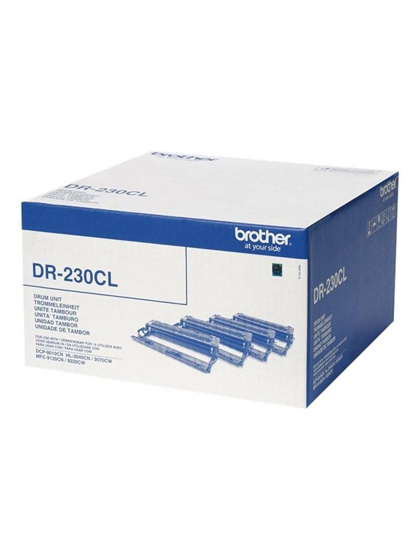 Brother DR230CL - Sort, gul, cyan, magenta - original - tromlekit - for Brother DCP-9010CN, HL-3040CN, HL-3070CW, MFC-9120CN, MFC-9320CW