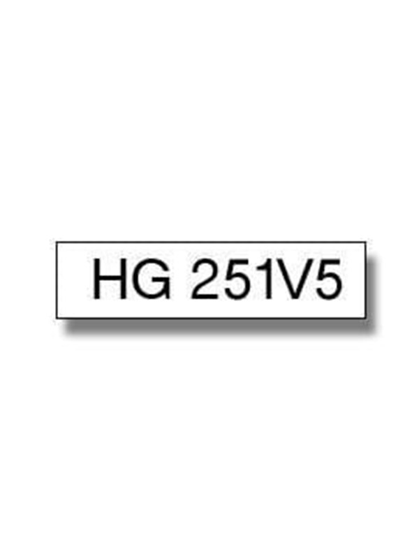 Brother HGE-251V5 Lamineret bånd (2,4 cm x 8 m) 5rulle(r)