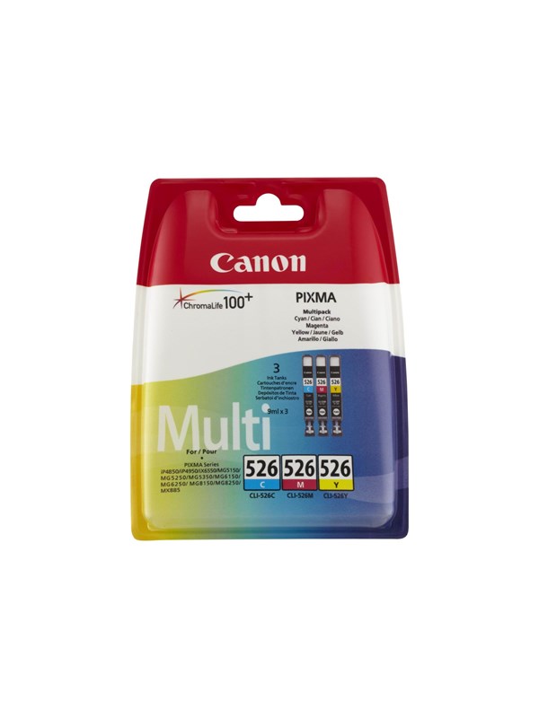 Canon CLI-526 / 4541B006 C/M/Y Multi Pac