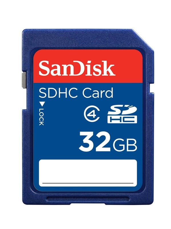 SanDisk Standard - Flashhukommelseskort - 32 GB - Class 4 - SDHC