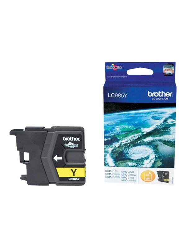 Brother Brother LC-985 Blækpatron gul LC985Y Modsvarer: N/A