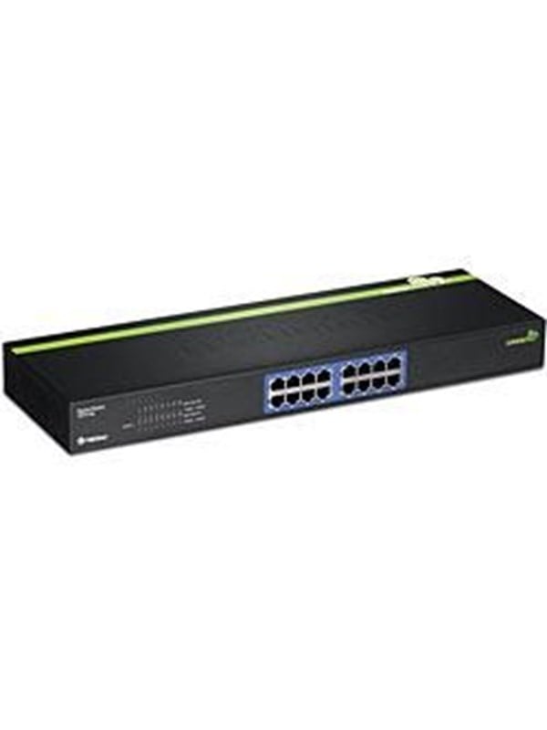 TRENDnet TEG-S16G 16-port Gigabit switch til rackmontering med 32 Gbps switchkapacitet