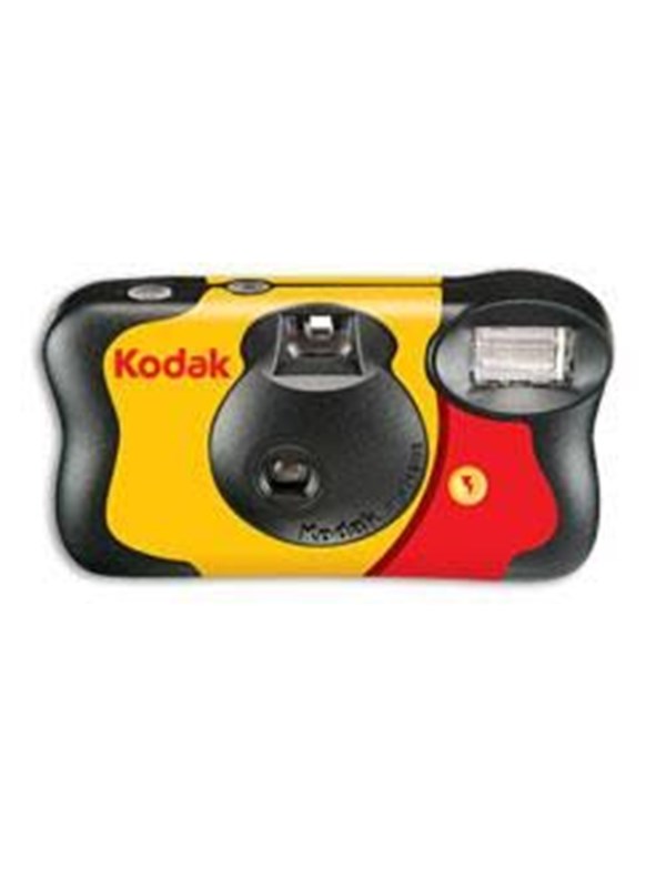 Kodak - Fun Saver Engangskamera - 35mm, Iso 800, 27+12 Eksponeringer Med Blitz