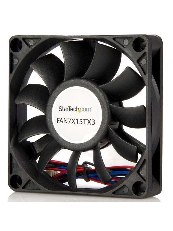 StarTech.com Case Fan 70mm - FAN7X15TX3 - Kabinet køler - 70mm - Sort