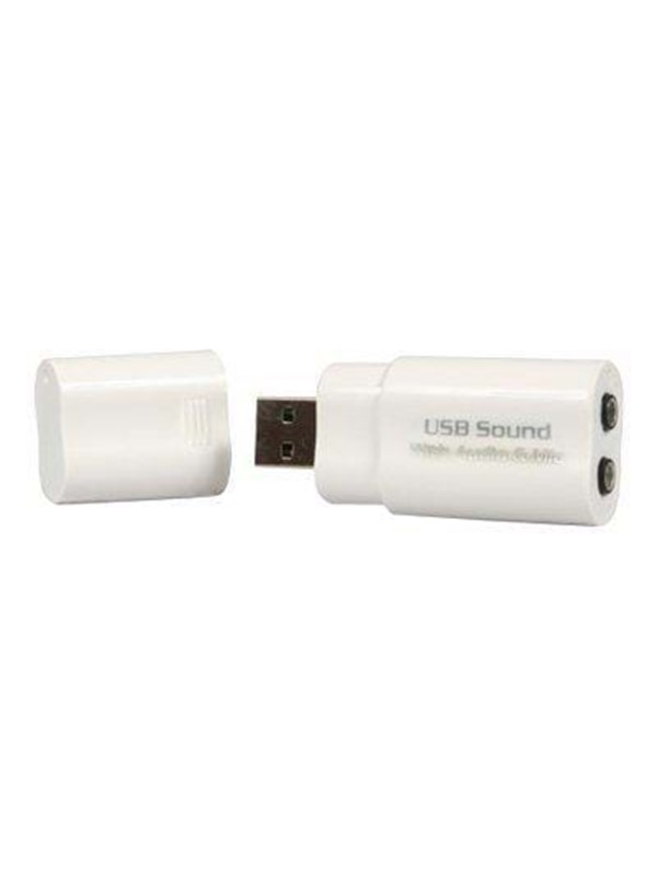 StarTech.com USB to Stereo Audio Adapter Converter - USB stereo Adapter - USB External sound Card - Laptop sound Card (ICUSBAUDIO) USB 2.0 Ekstern