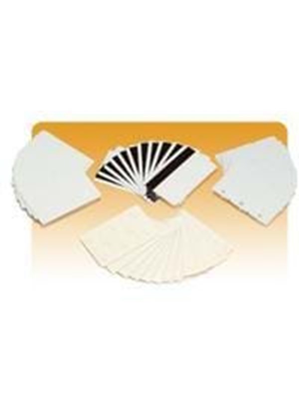 Zebra Color - Polyvinylklorid (PVC) - 30 mil - grøn - CR-80 Card (85.6 x 54 mm) 500 kort kort - for Zebra P110m, P330i, P430i