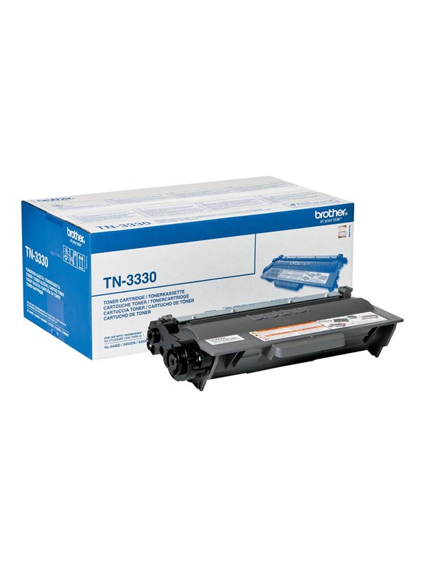 Brother Tonerkassette sort, 3.000 sider TN-3330 Modsvarer: N/A