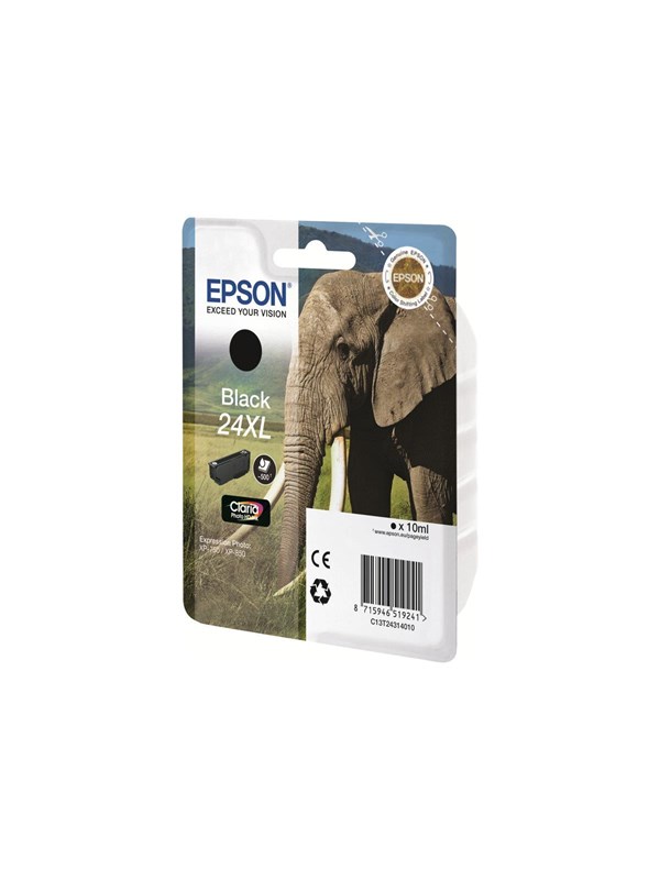 Epson T2431 Blækpatron XL Sort