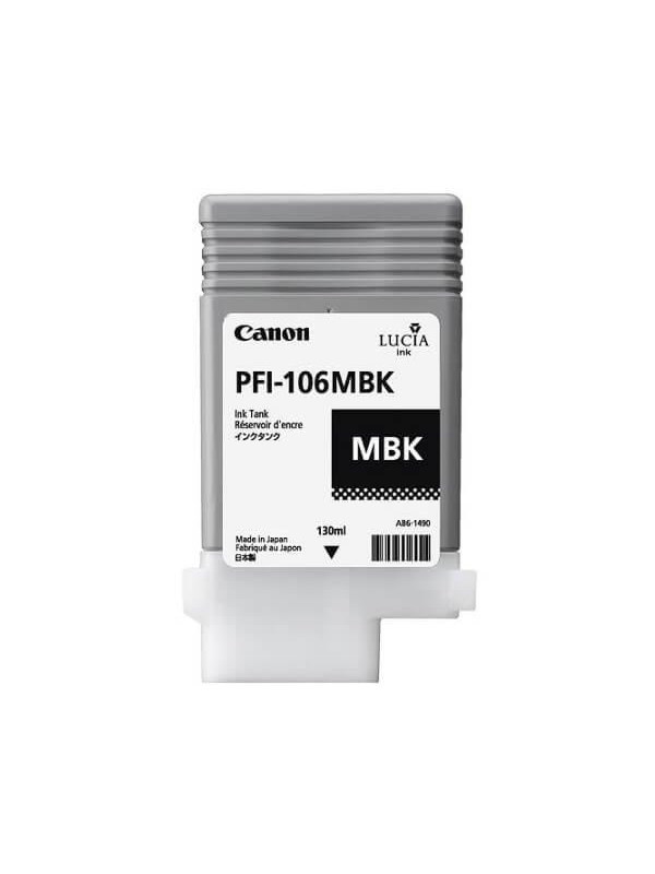 Blækpatron Canon PFI-106 MBK - mat sort (original)