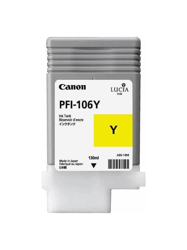 Canon PFI 106 Y Gul Blækbeholder 6624B001