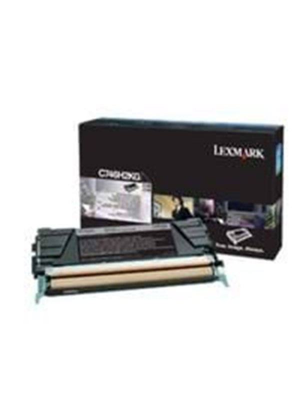 Lexmark C746H3KG Black - Lasertoner Sort