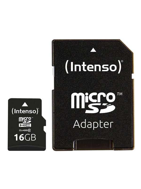 Intenso microSD Class 10 - 20MB/s - 16GB