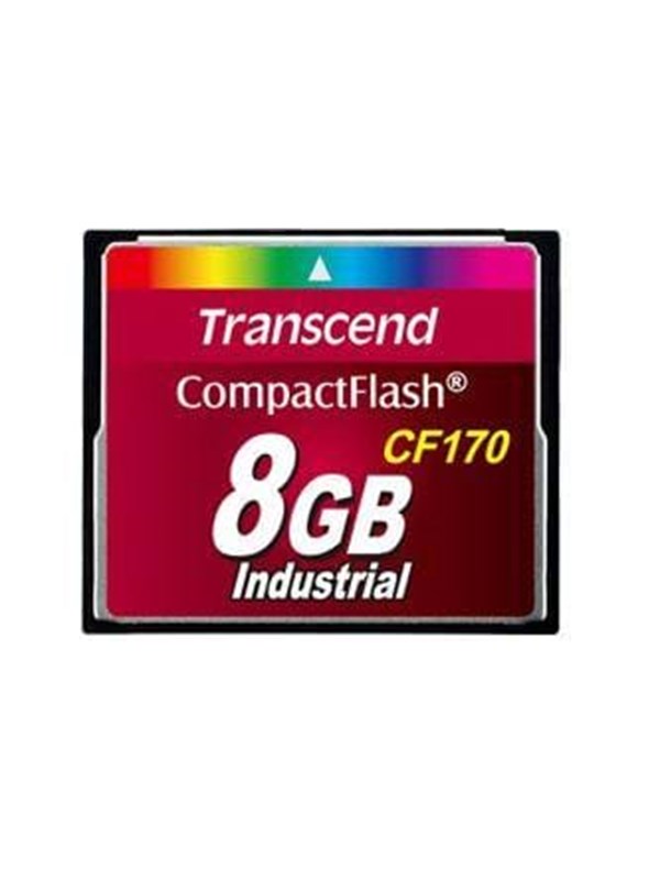 Transcend CompactFlash 170x Industrial - 86MB/s - 8GB
