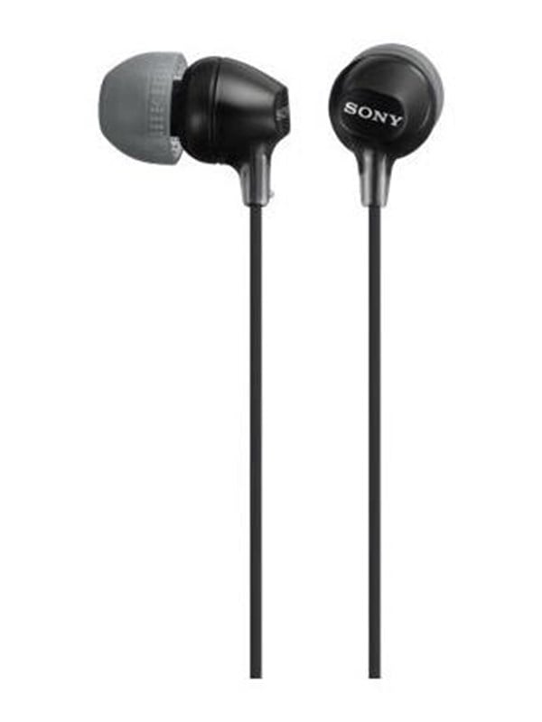 Sony MDR EX15LP Kabling Øreproptelefoner Sort