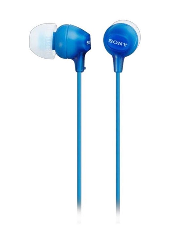 Sony MDR EX15LP Kabling Øreproptelefoner Blå