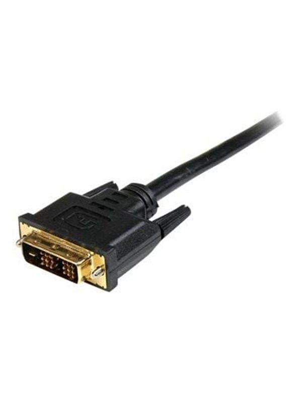 StarTech.com 0.5m HDMI to DVID Cable M/M Videoadapterkabel 50cm Sort