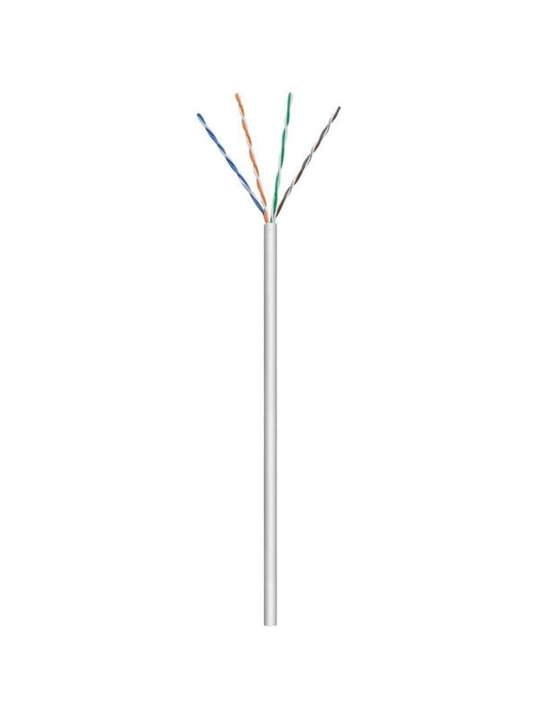 Pro LAN CAT 6 UTP Copper Grey - 100m - Grå - 100m