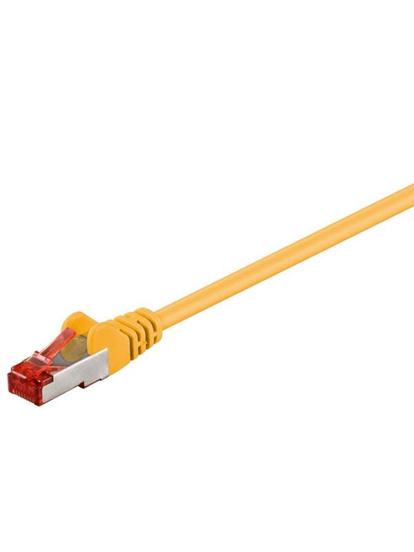 Pro LAN CAT 6 STP - Yellow - 5m - Gul - 5m billede