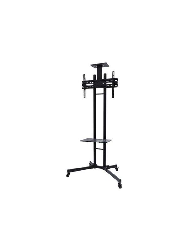 Neomounts PLASMA-M1700E - Vogn med hjul - for fladt panel/AV-udstyr - sort - skærmstørrelse: 32-70
