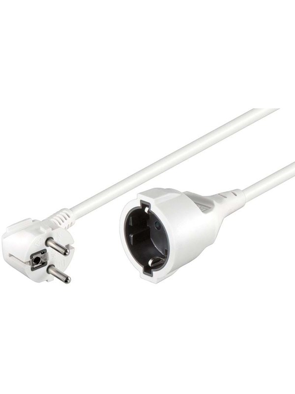 Pro Power cable C13 Ext. - Hvid - 2m billede