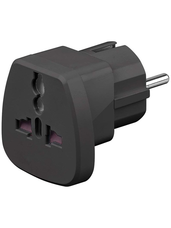 Pro Travel adapter to CEE7/7 - Black billede