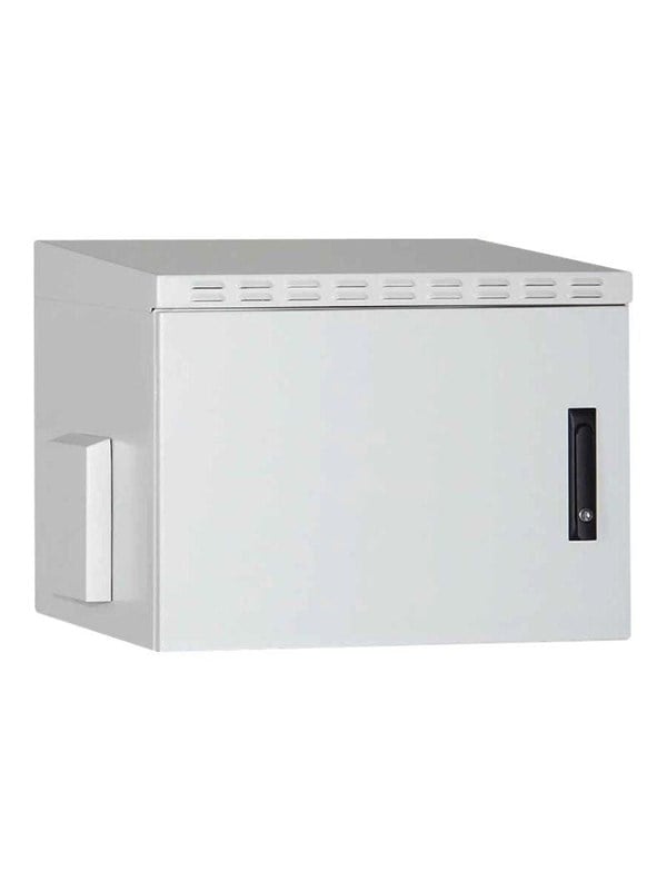 Digitus DN-19 09U-I-OD - Kabinet - vægmonterbar - grå, RAL 7035, pudder coat - 9U - 19