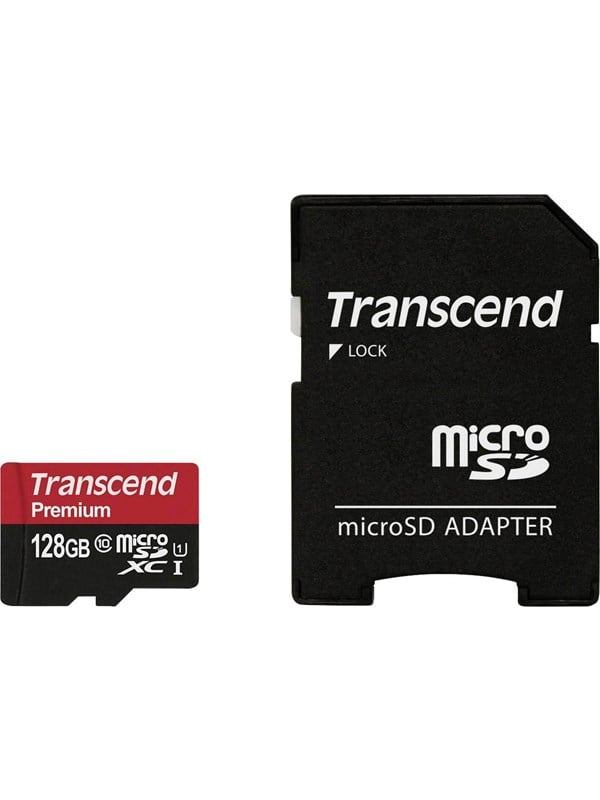 Transcend MicroSDXC/SDXC U1 400x - 128GB