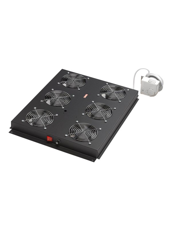 DIGITUS Professional DN-19 FAN-4-SRV-B Racktag med 2 blæsere 1-pack Sort