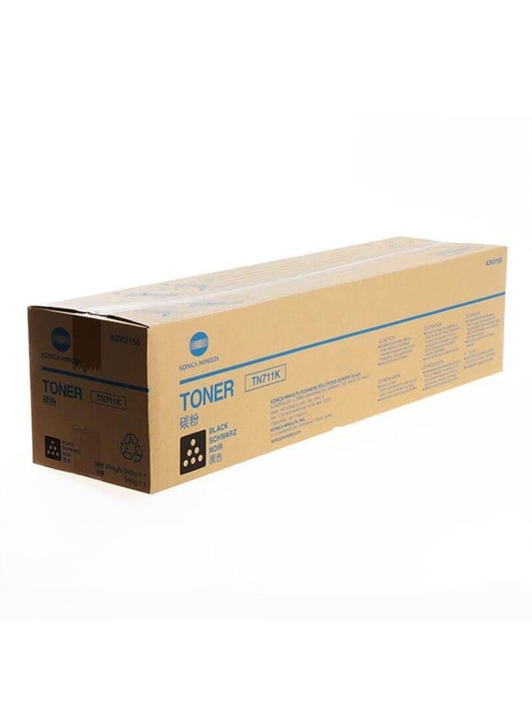 Konica Minolta TN-711K - Sort - original - tonerpatron - for bizhub C654, C754