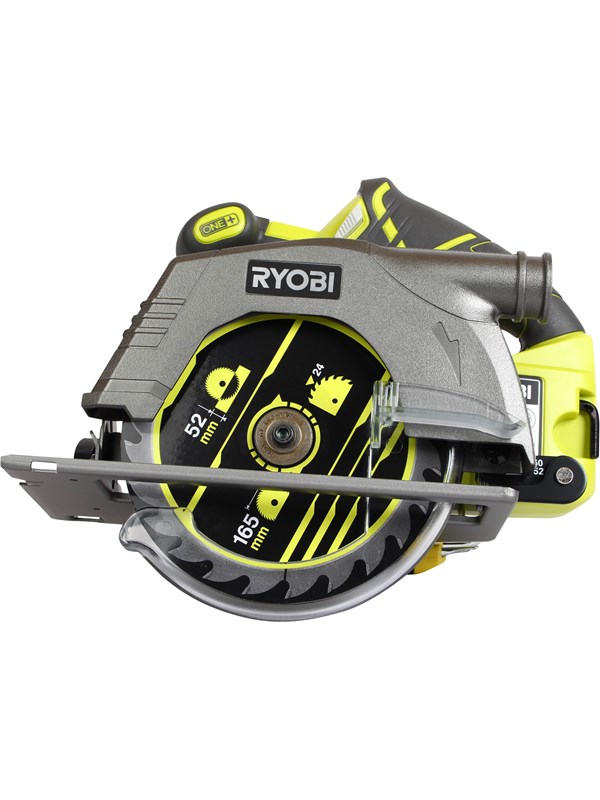 Ryobi One+ R18CS - Cirkelsav - ledningfri - 165 mm - intet batteri - 18 V