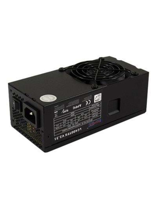 LC Power LC400TFX V2.31 Strømforsyning - 350 Watt - 80 mm - ATX - 80 Plus