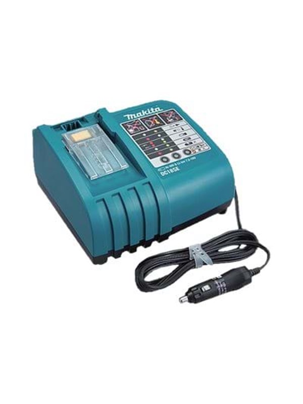 Makita DC18SE lader til LXT-batterier, 12V autostik