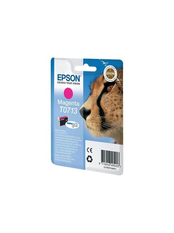 Epson Epson T0713 Blækpatron Magenta T0713 Modsvarer: N/A