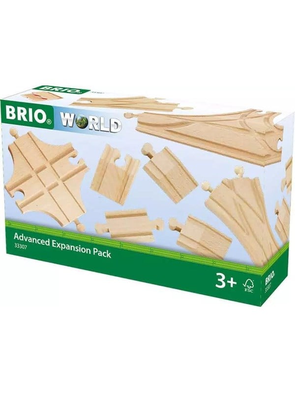 BRIO 33307 - Skinnesæt - 11 dele - Fra 3 år