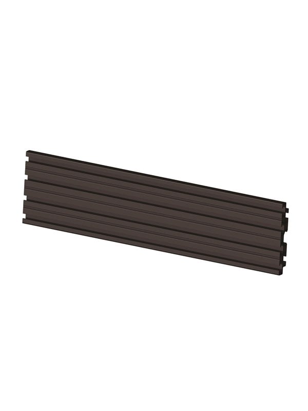Multibrackets PRO Single AL rail - Komponenter til montering (monteringsskinne) - for videovæg - aluminium - sort