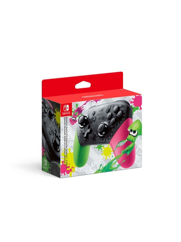 Nintendo Pro Controller Splatoon 2 Edition - Wireless Controller - Nintendo Switch