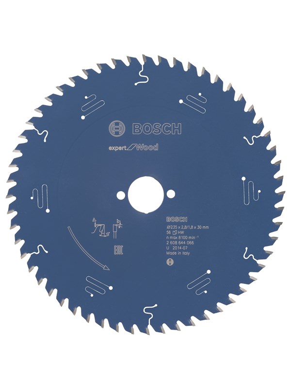 Bosch Rundsavsklinge 235x30x2.8mm 56t Exp Wood - 2608644066