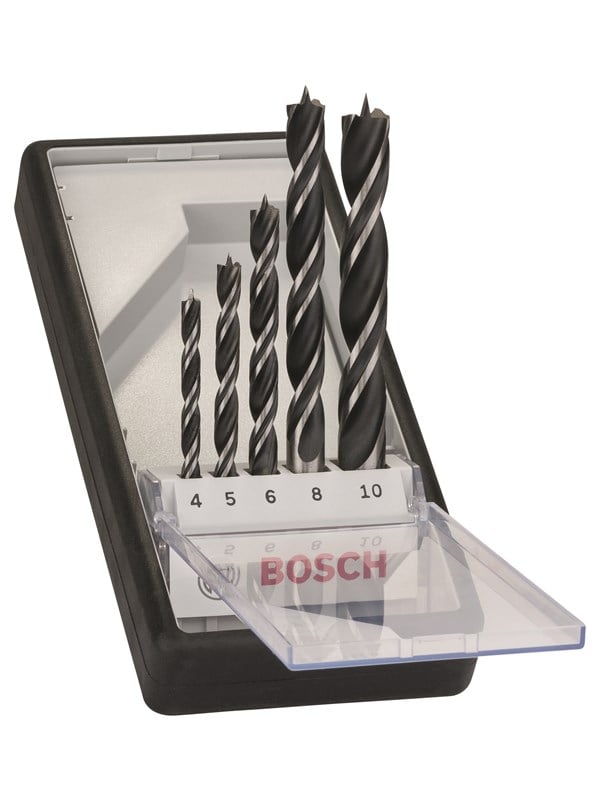 Bosch Træborsæt 4-10Mm 5 Stk - 7429111 - 2607010527