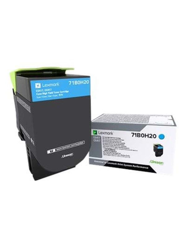 Lexmark 71B0H20 Cyan Lasertoner Original